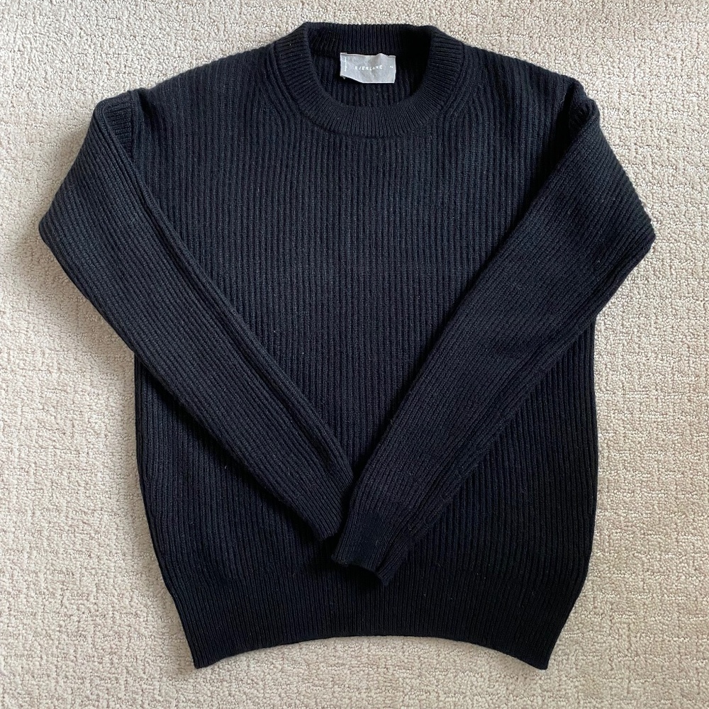 Everlane Ribbed Cashmere Crewneck